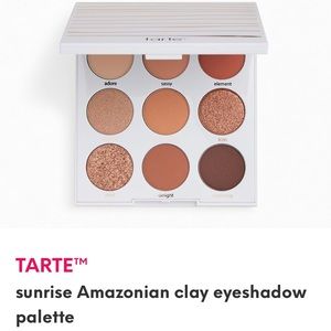 Brand new tarte Amazonian Clay eyeshadow palette “Sunrise”